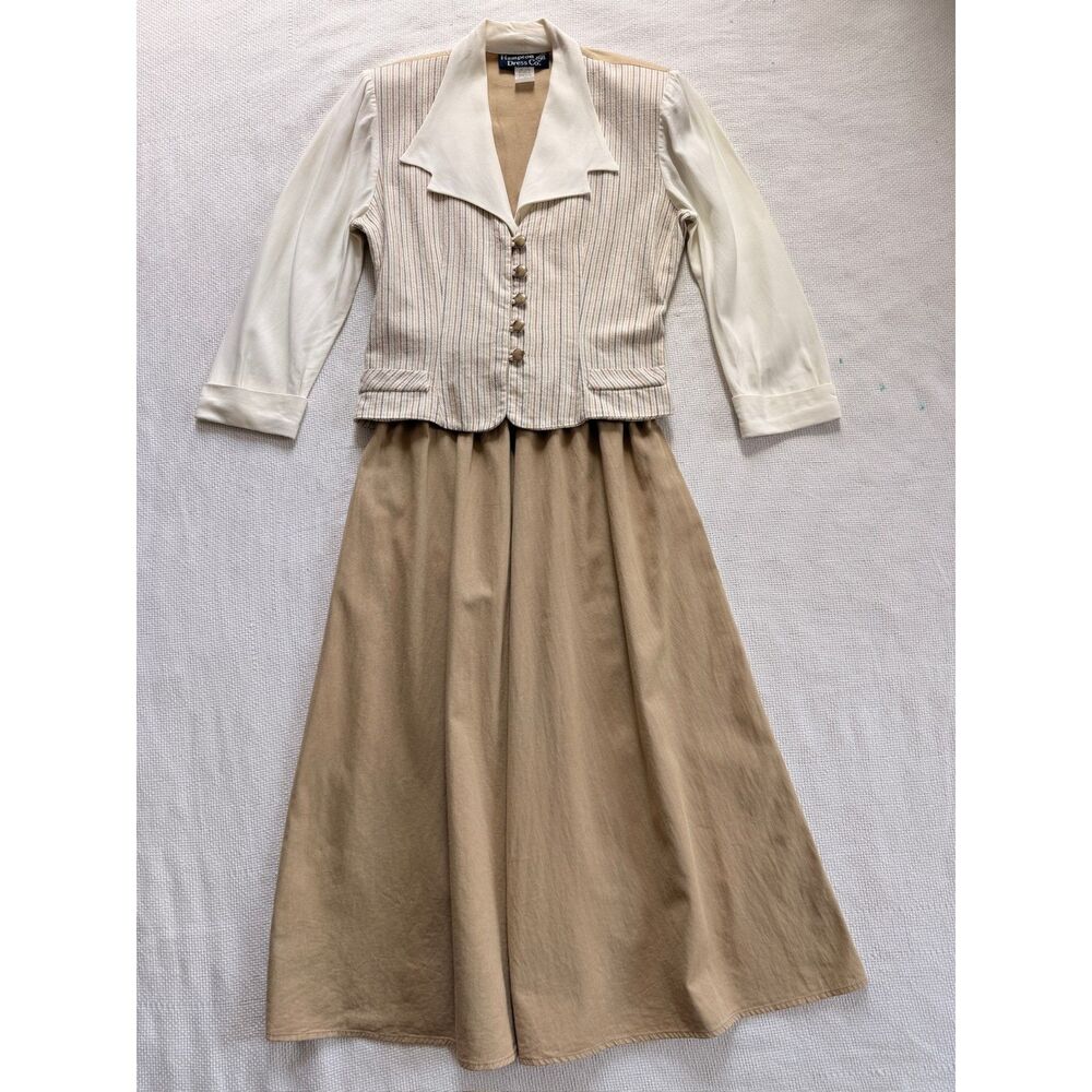 *RARE* Hampton Dress Co. Vintage prairie old money cottage core quiet luxury